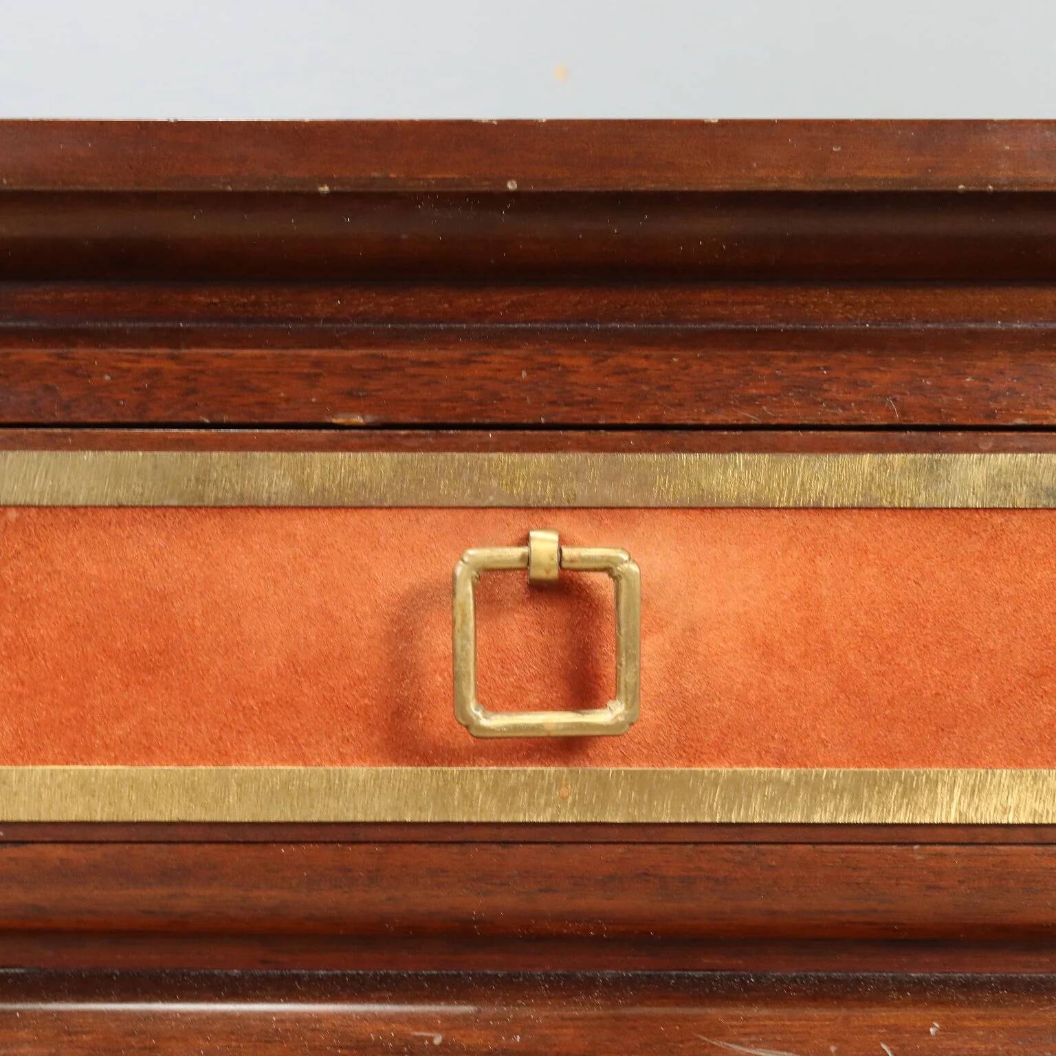 "Fior di Loto" bedside tables by Luciano Frigerio
