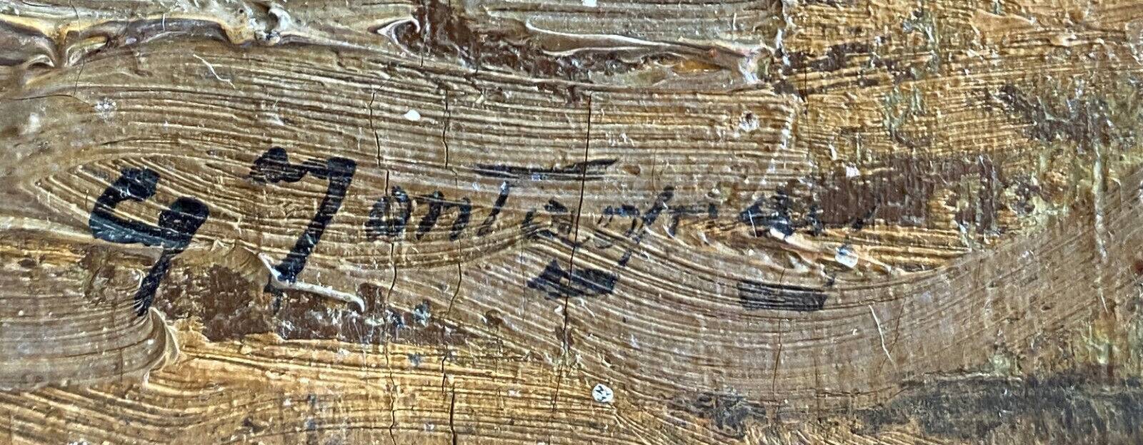 HSP painting "Savigny" (Côte d'Or) by Gaetan Montagney