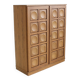 Vintage Brutalist high cabinet 1970s Gerhard Bartels