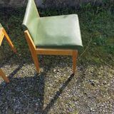 Paire de chauffeuse 1970