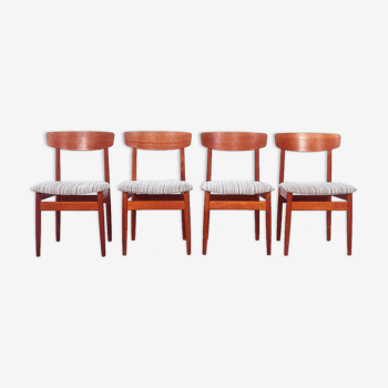 Danish Teak Dining Chairs from Viborg Stolefabrik, 1960s