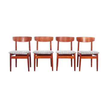 Danish Teak Dining Chairs from Viborg Stolefabrik, 1960s