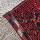 Vintage hand-knotted Kunduz rug, natural dyes, 1940s.