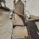 Folding camping chaise longue armchair empire of the 19th century