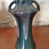 Glassed sandstone vase