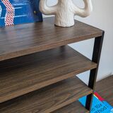 Modular rosewood bookcase by Pierre Guariche for Meurop