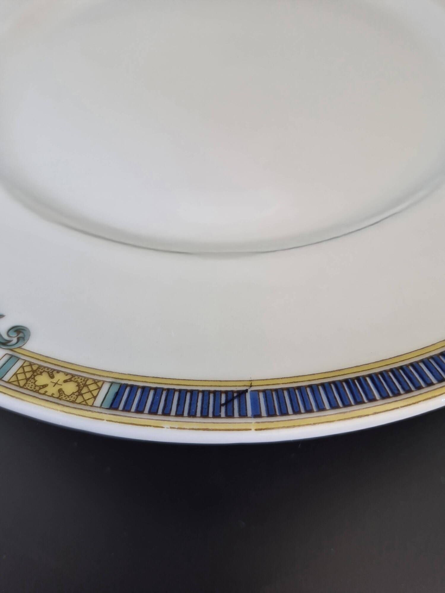 Presentation plate on pedestal Bernardaud Limoges – Art Deco – A711