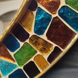 Glass mosaic mirror 1950