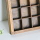 Wooden printing locker