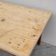 Old rustic farm table 2 drawers 1900s - 1m62