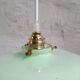 Mint green opaline hanging
