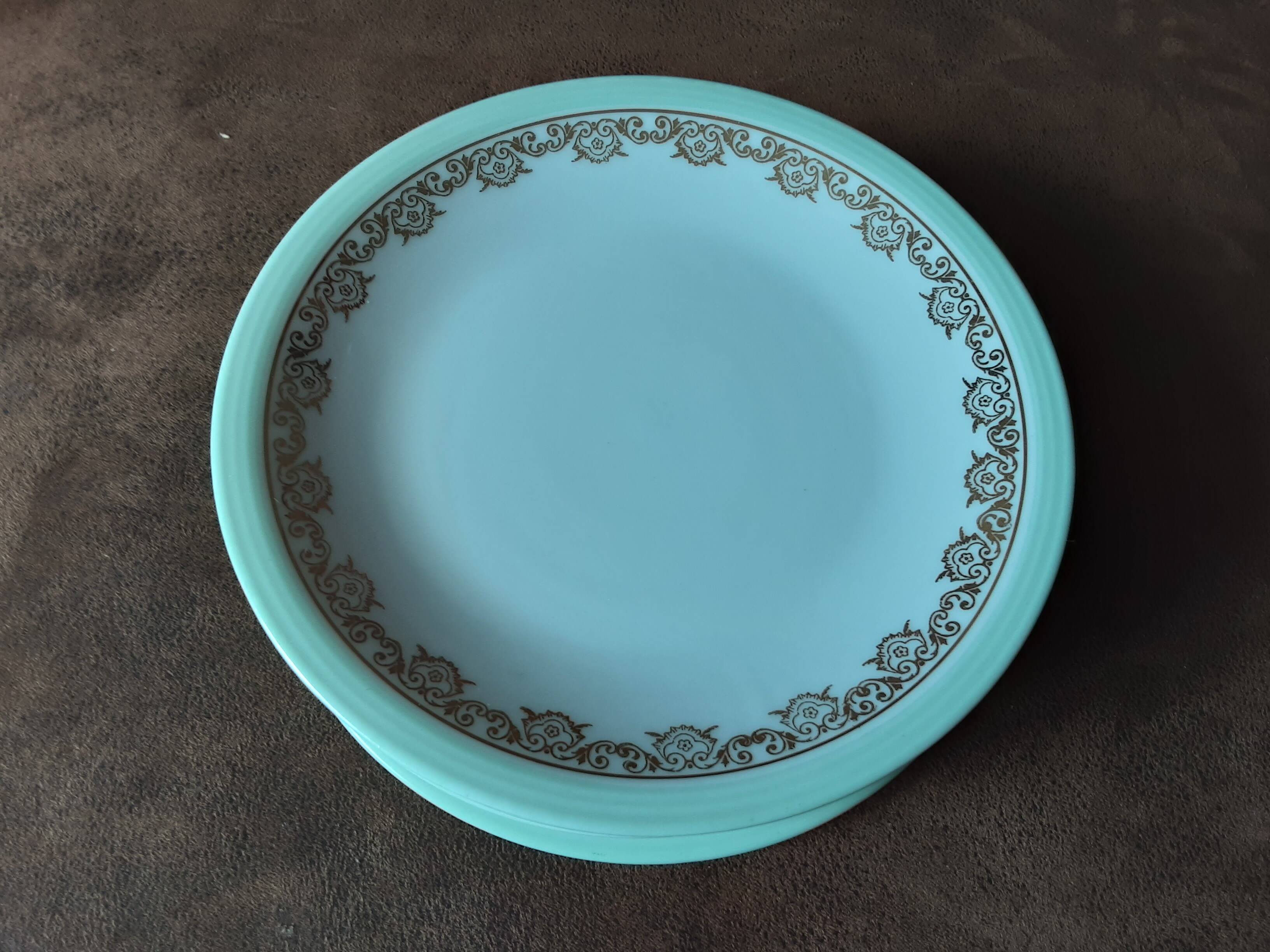 Set of 6 R T M Paris dessert plates