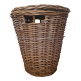 Panier à linge en rotin