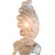 Lampe en verre de Murano en forme de feuille