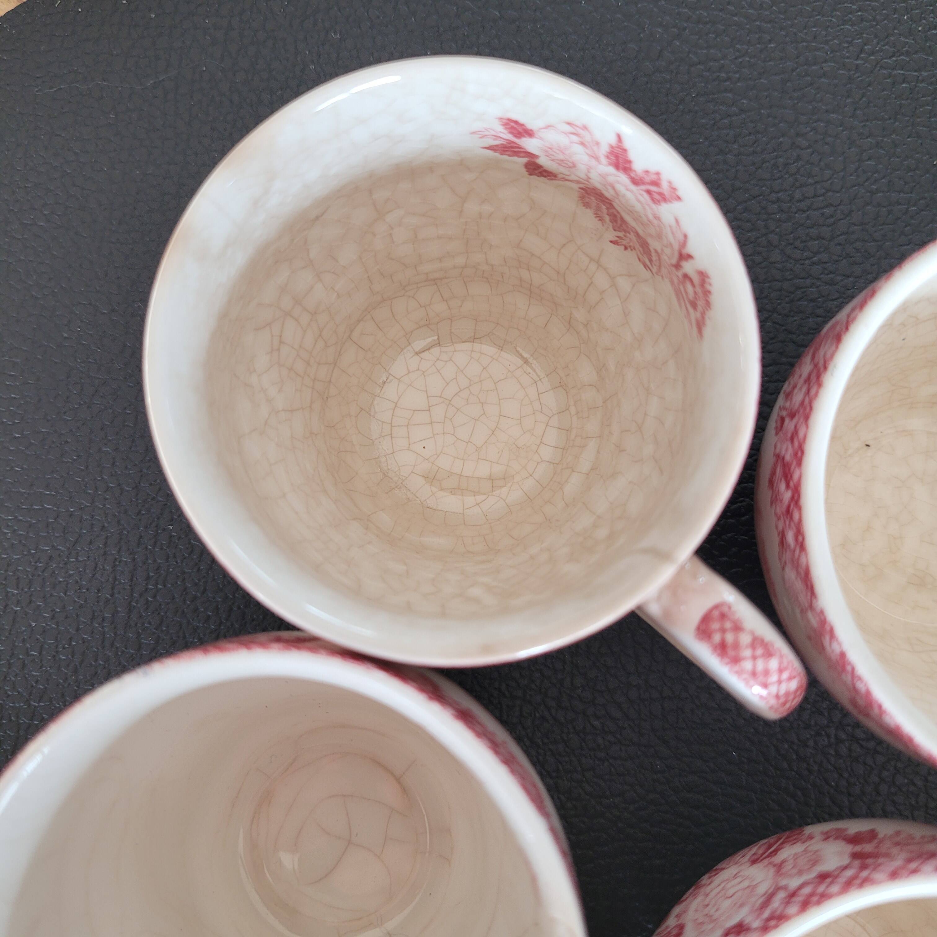 English porcelain coffee set 22 pieces