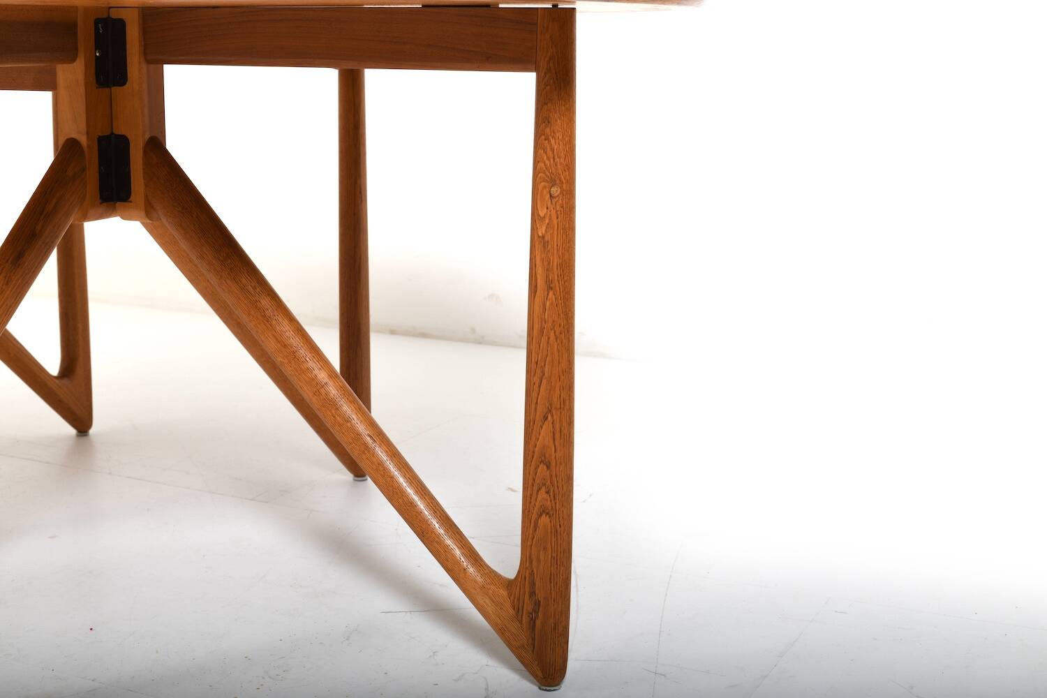 Drop Leaf Dining Table by Niels Koefoed  Denmark 1960s
