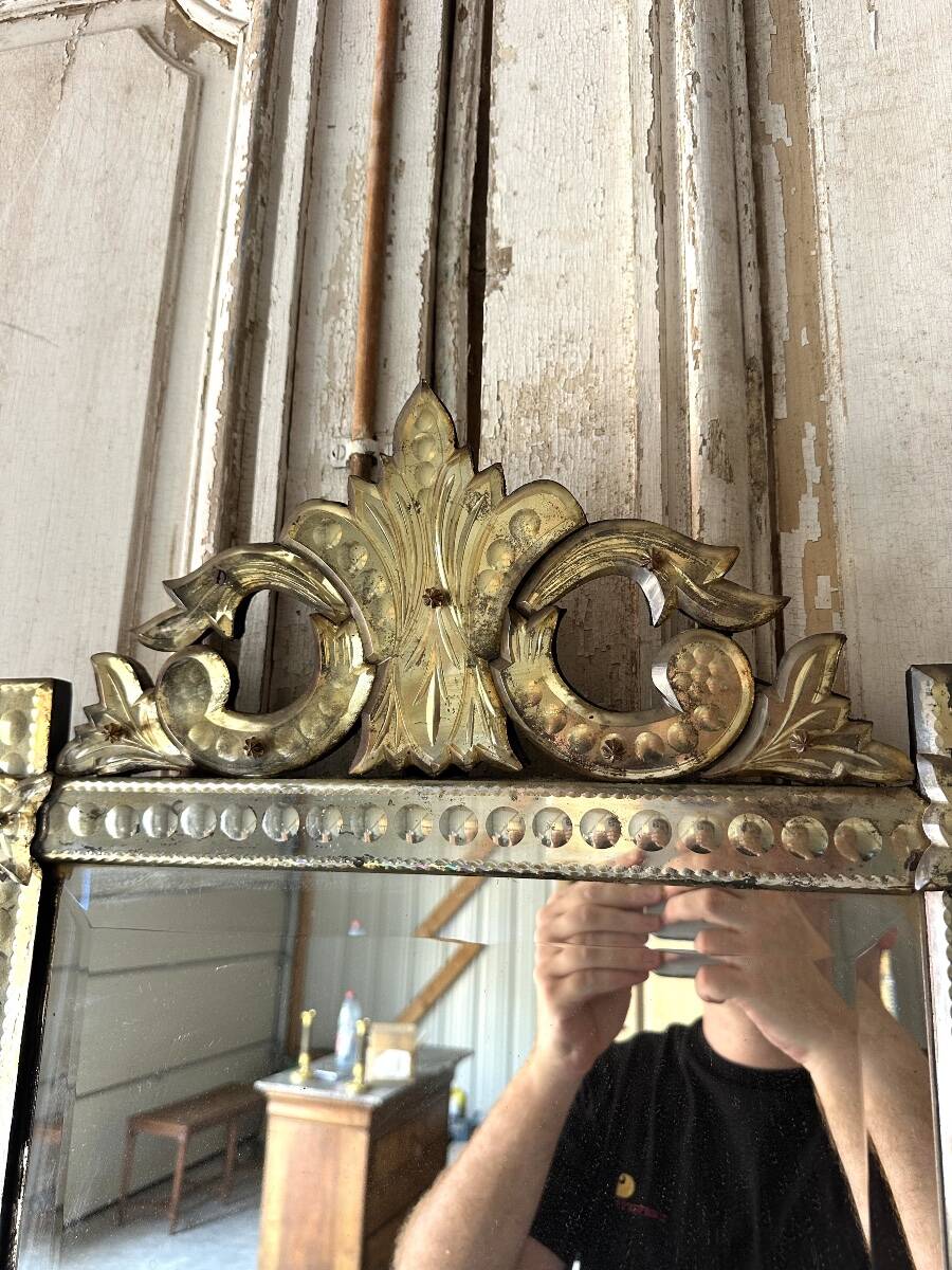 Small Venetian mirror circa 1900