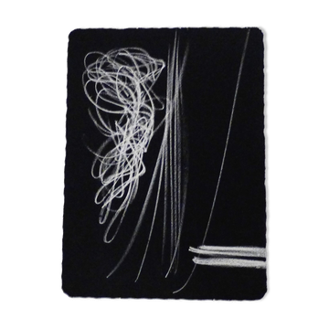 Lithographie originale signée et justifiée Hans Hartung Farandole 3 1971