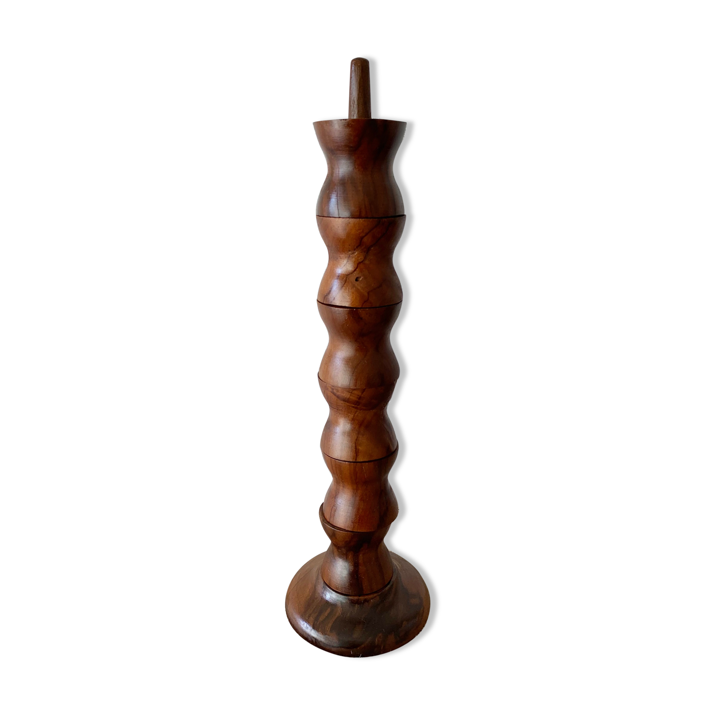 Coquetier en bois d’olivier