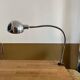 Adjustable desk lamp, chromed metal, France 1940