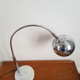 Vintage lamp chrome and marble