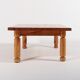 Pine coffee table by Sven Larsson, Sweden 1960