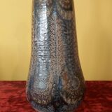 Quimper Courjault ceramic lamp base, 1970