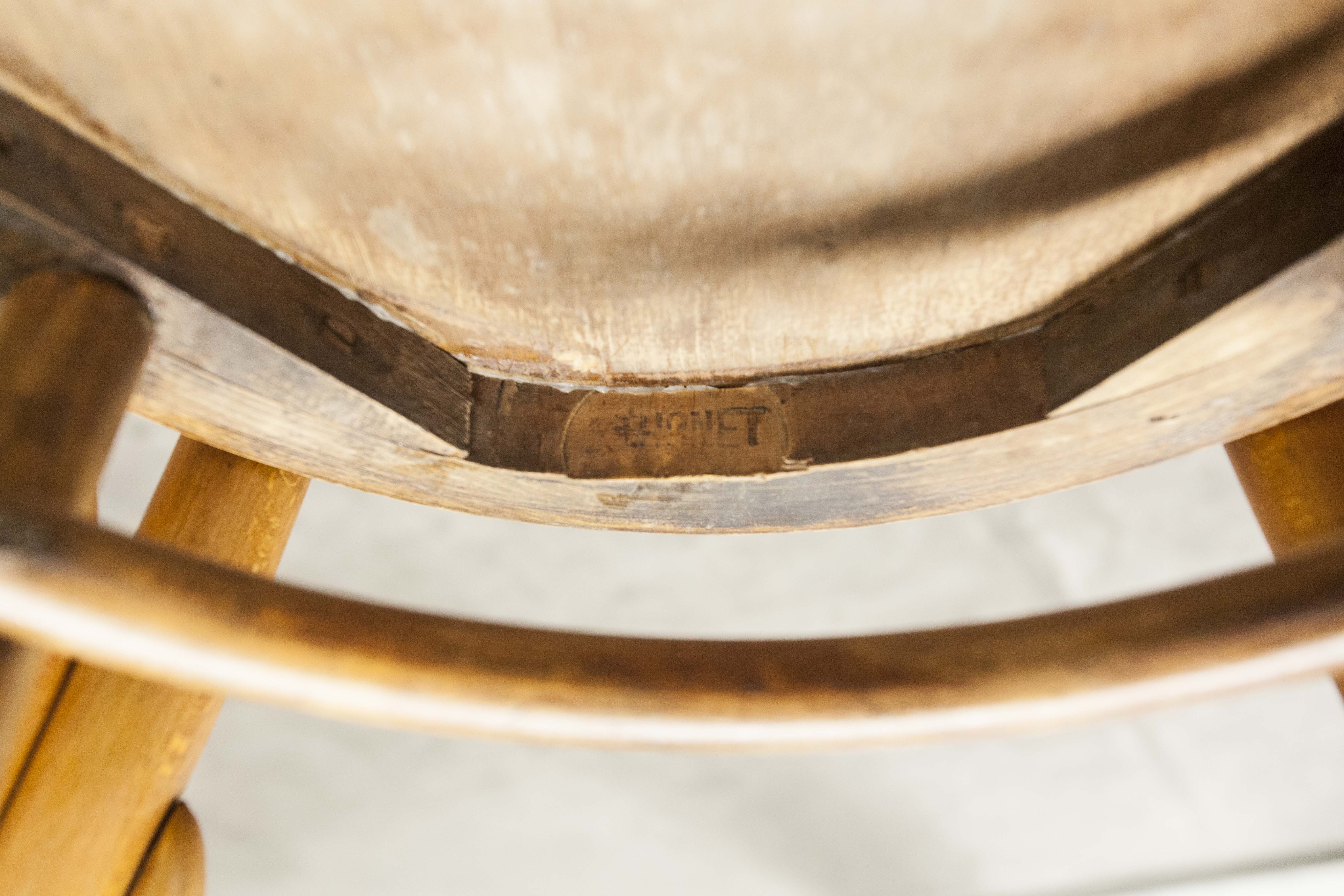 Thoet chair signed seating pressing