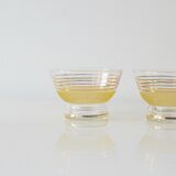 Lemon Granita glass cups