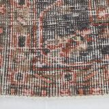 6x8 Vintage Green & Red Oriental Persian Rug, 172x252Cm