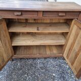 Antique Parisian sideboard with 2 doors and 2 drawers