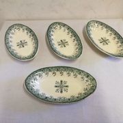 Old raviers, small dishes oval armer