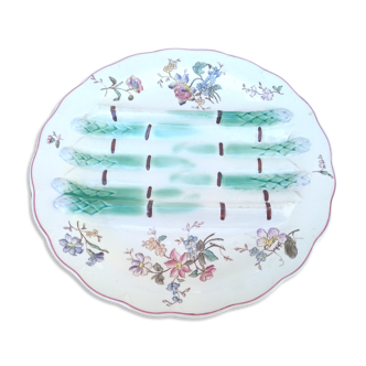 Porcelain asparagus dish