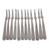 12 snail forks and crustaceans