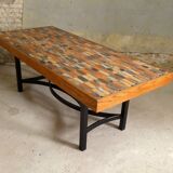 table à manger en grès, 1970