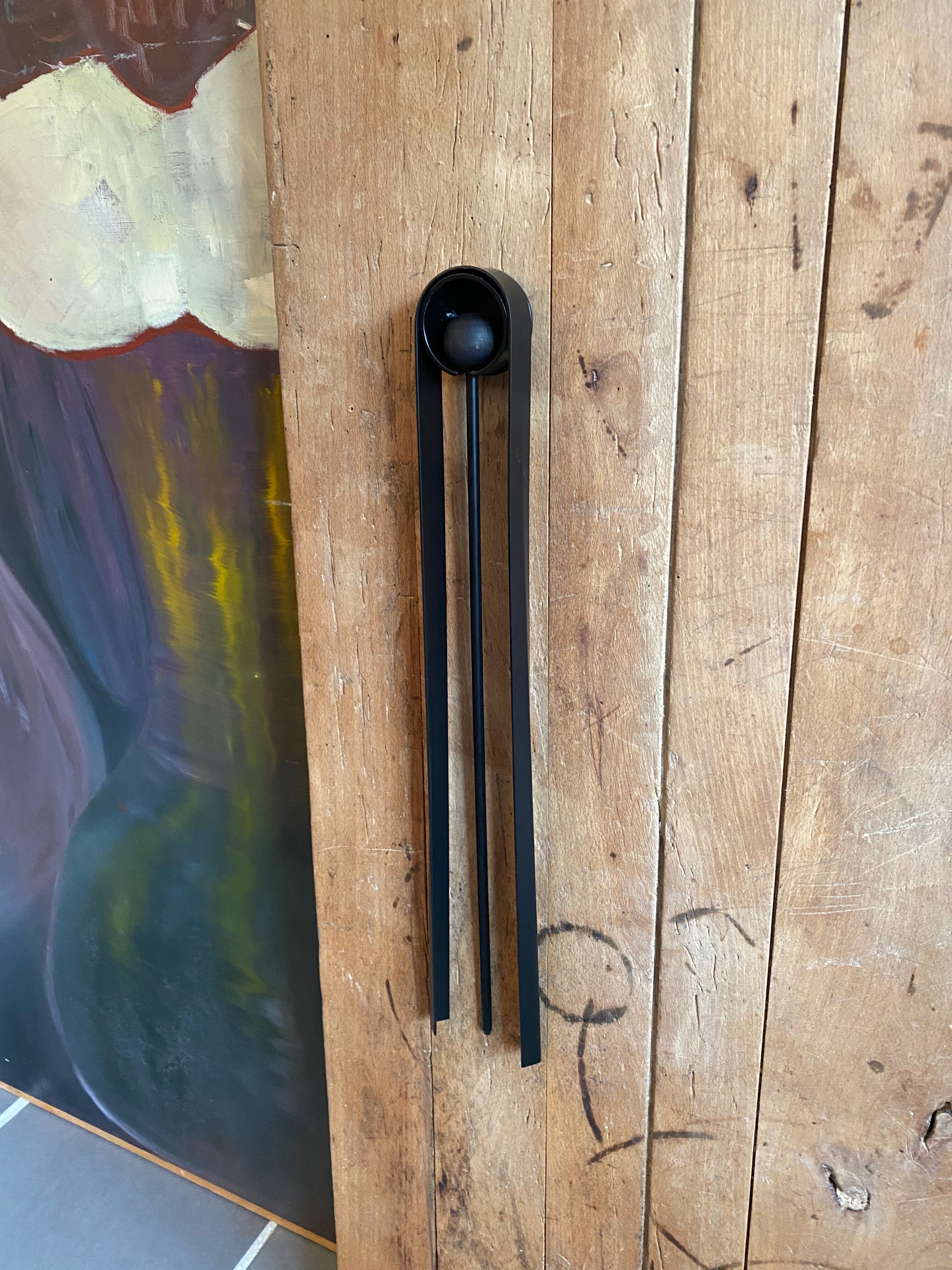 Design fireplace clamp Denmark vintage Nis Ollgaard