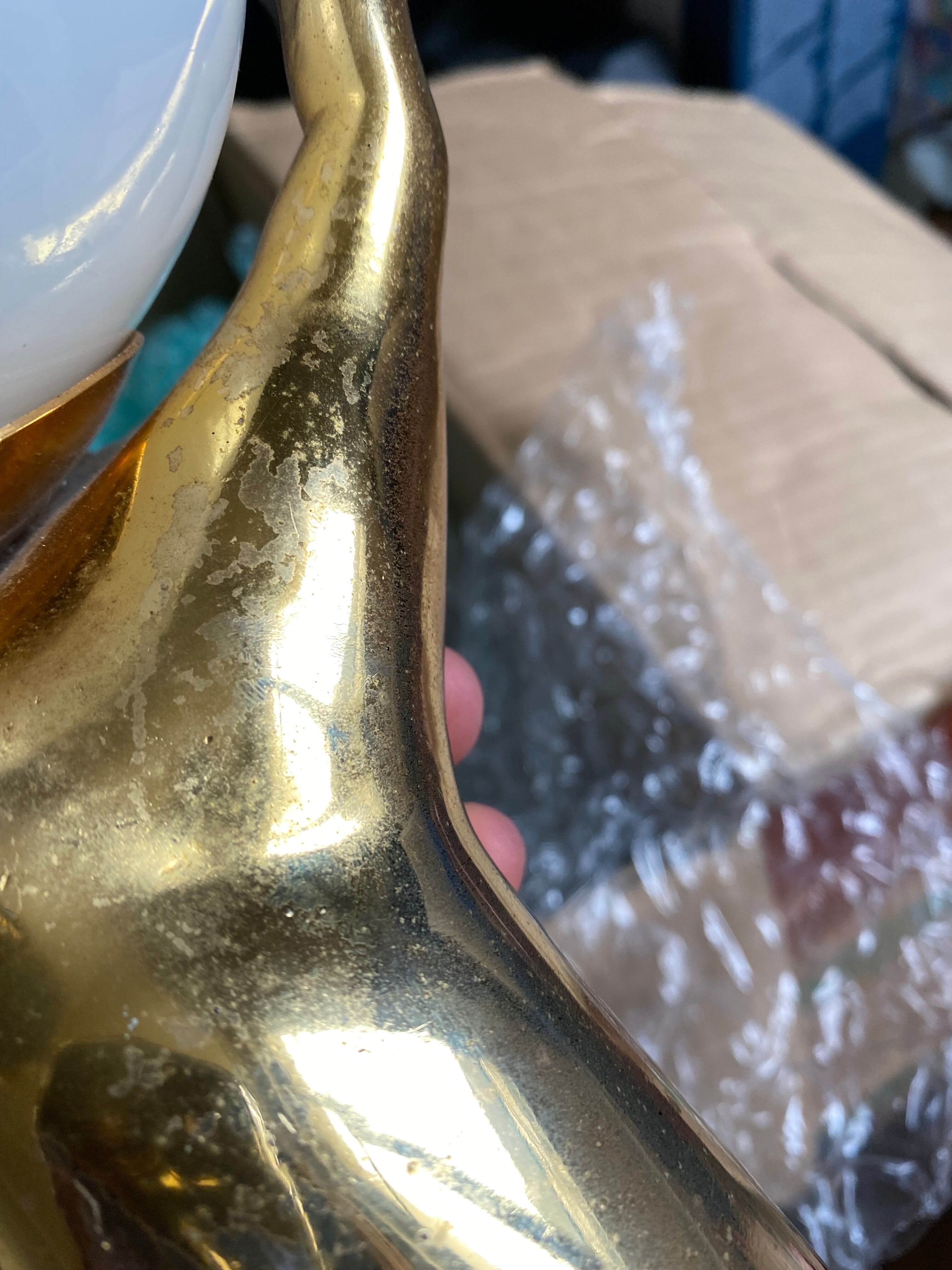 Pair of Arlus hand sconces