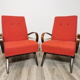 Fauteuils vintage par Jaroslav Smidek