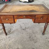 Louis Philippe flat desk in walnut