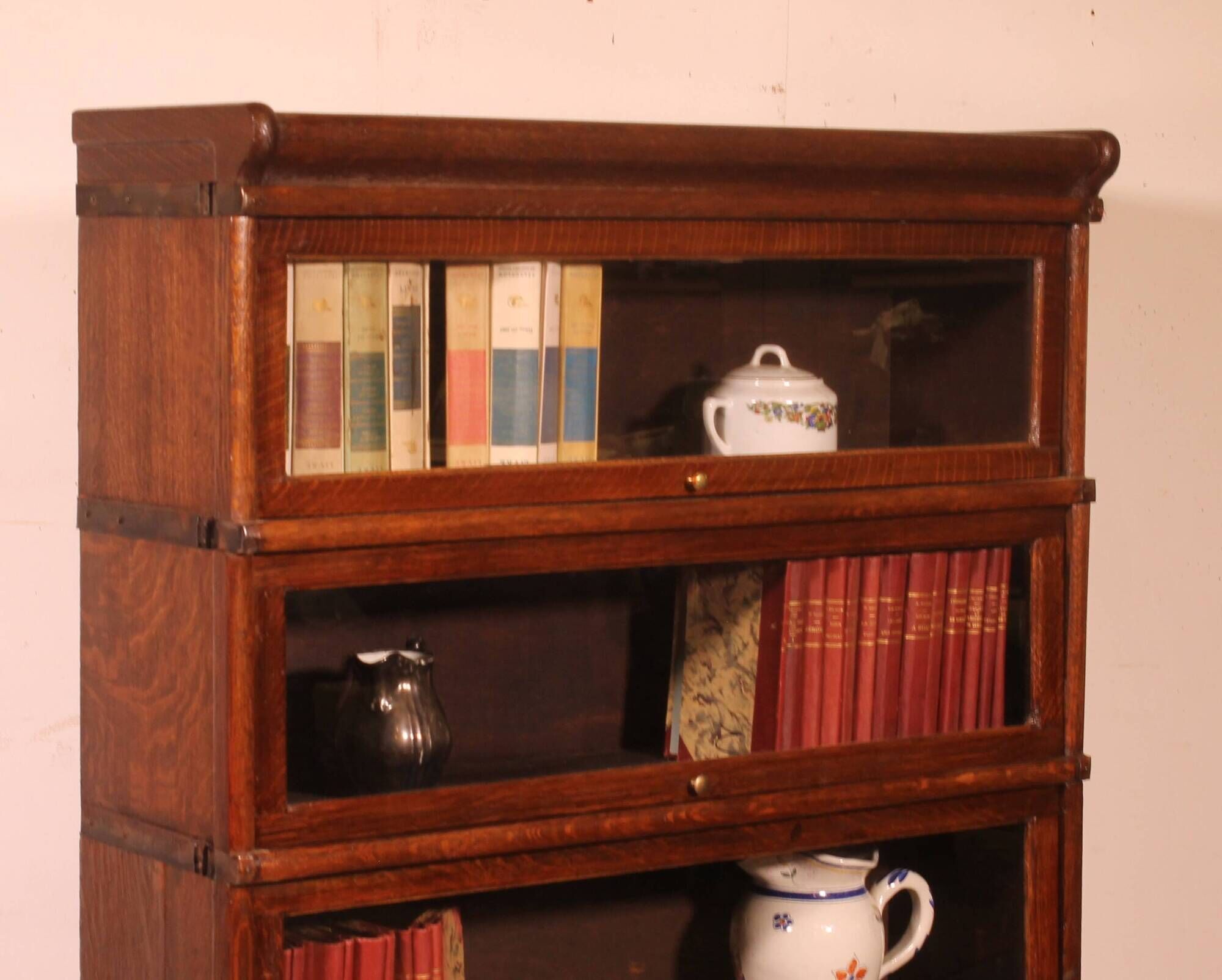 Bibliothèque Globe Wernicke En chêne De 4 éléments