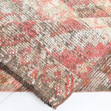 3x10 Geometric Oushak Runner Rug