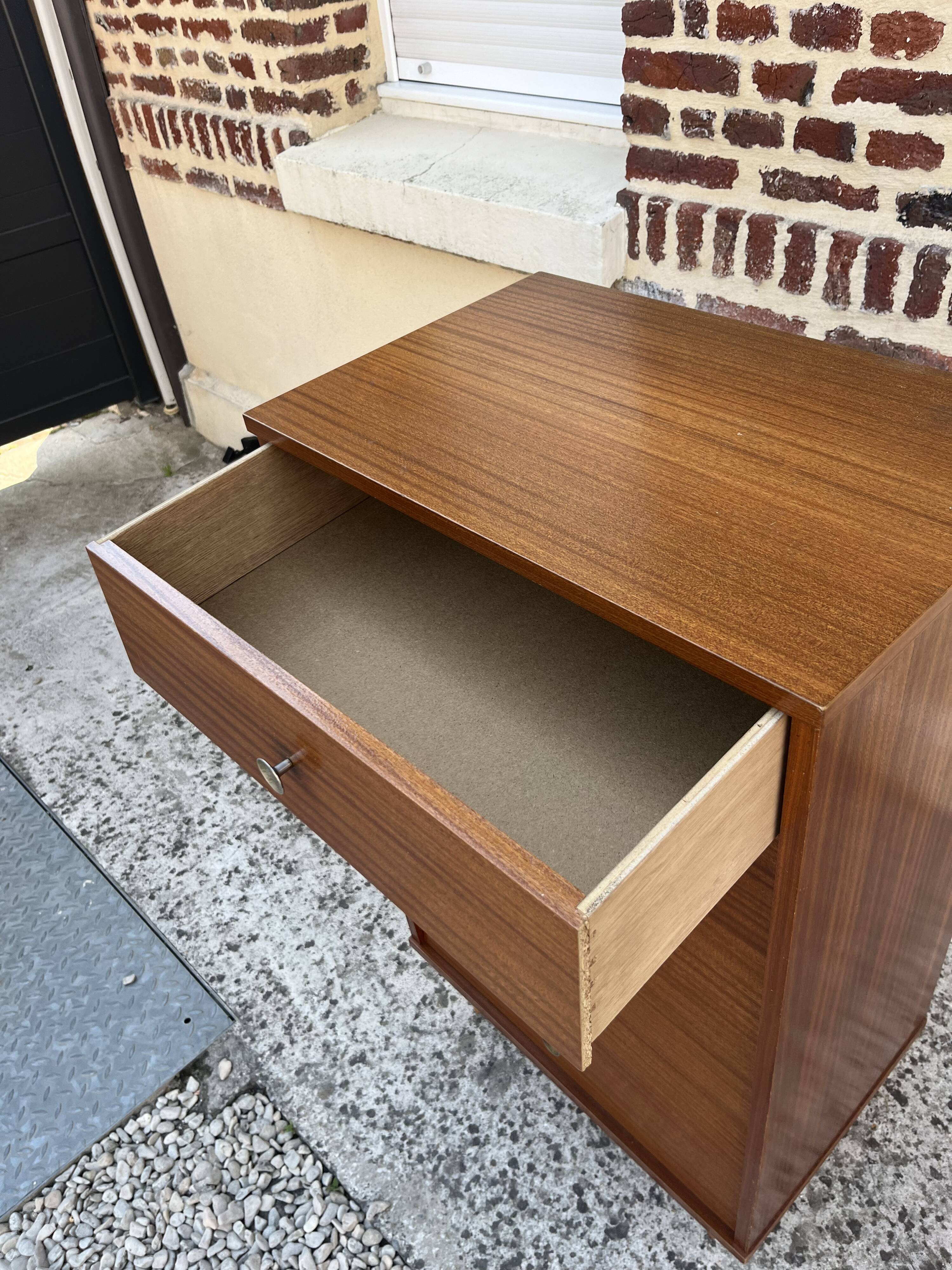 Vintage chiffonnier bobbin feet