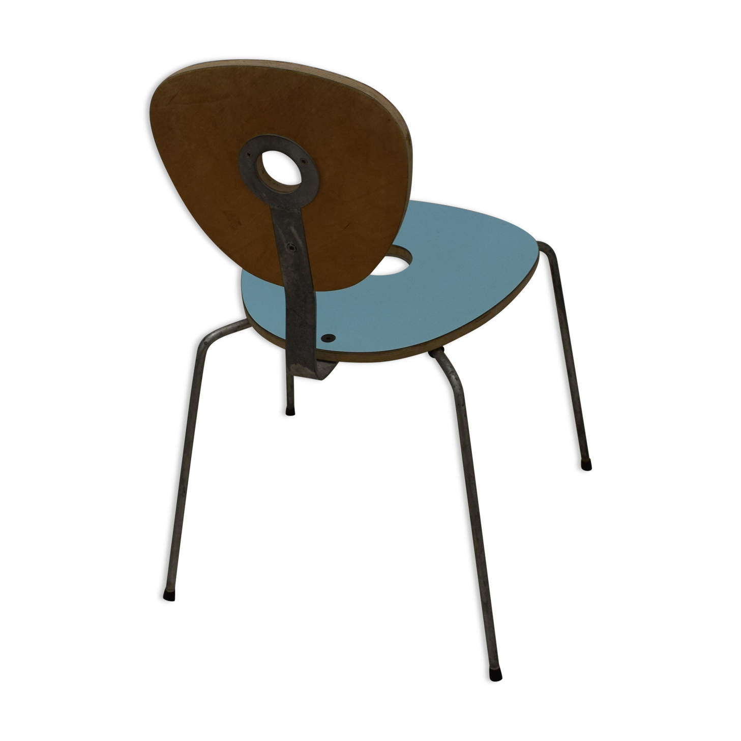 Design chair Polo blue origin Conran shop (1997 650 francs)