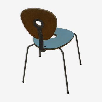 Design chair Polo blue origin Conran shop (1997 650 francs)
