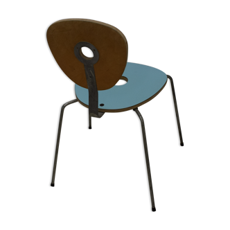 Design chair Polo blue origin Conran shop (1997 650 francs)