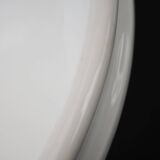 Early 1900 Industrial Mount Light Industrial Ceiling Porcelain Ceramic Lamp