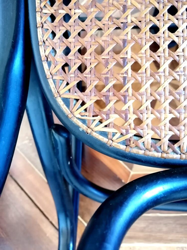 Rocking chair Thonet n°10 , 1908 original label