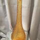 AMBER BOTTLE EMPOLI GENIE MADE IN ITALY SMALL BUBBLES