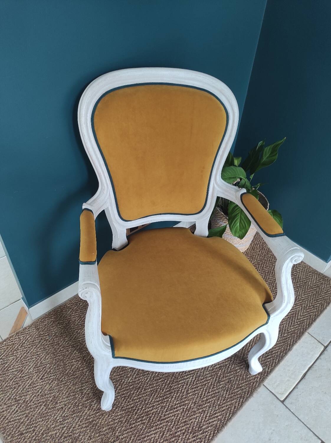 Fauteuil style Louis XV