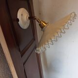 Vintage opaline wall light